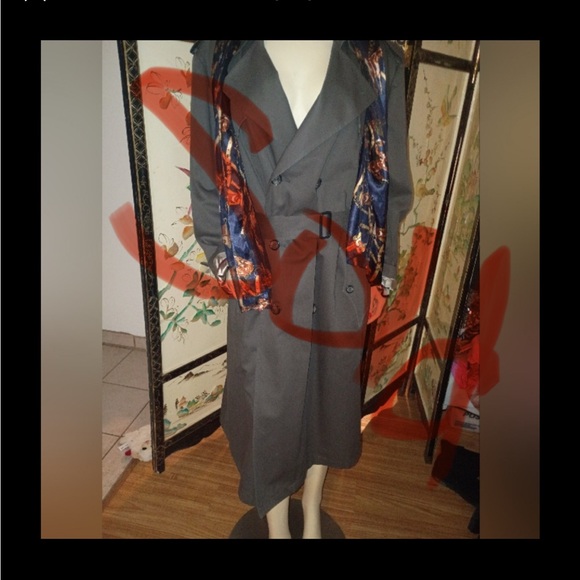 Dior Jackets & Blazers - Authentic Vtg Christian Dior Le Connaisseur Trench Coat 44R Taupe Grey